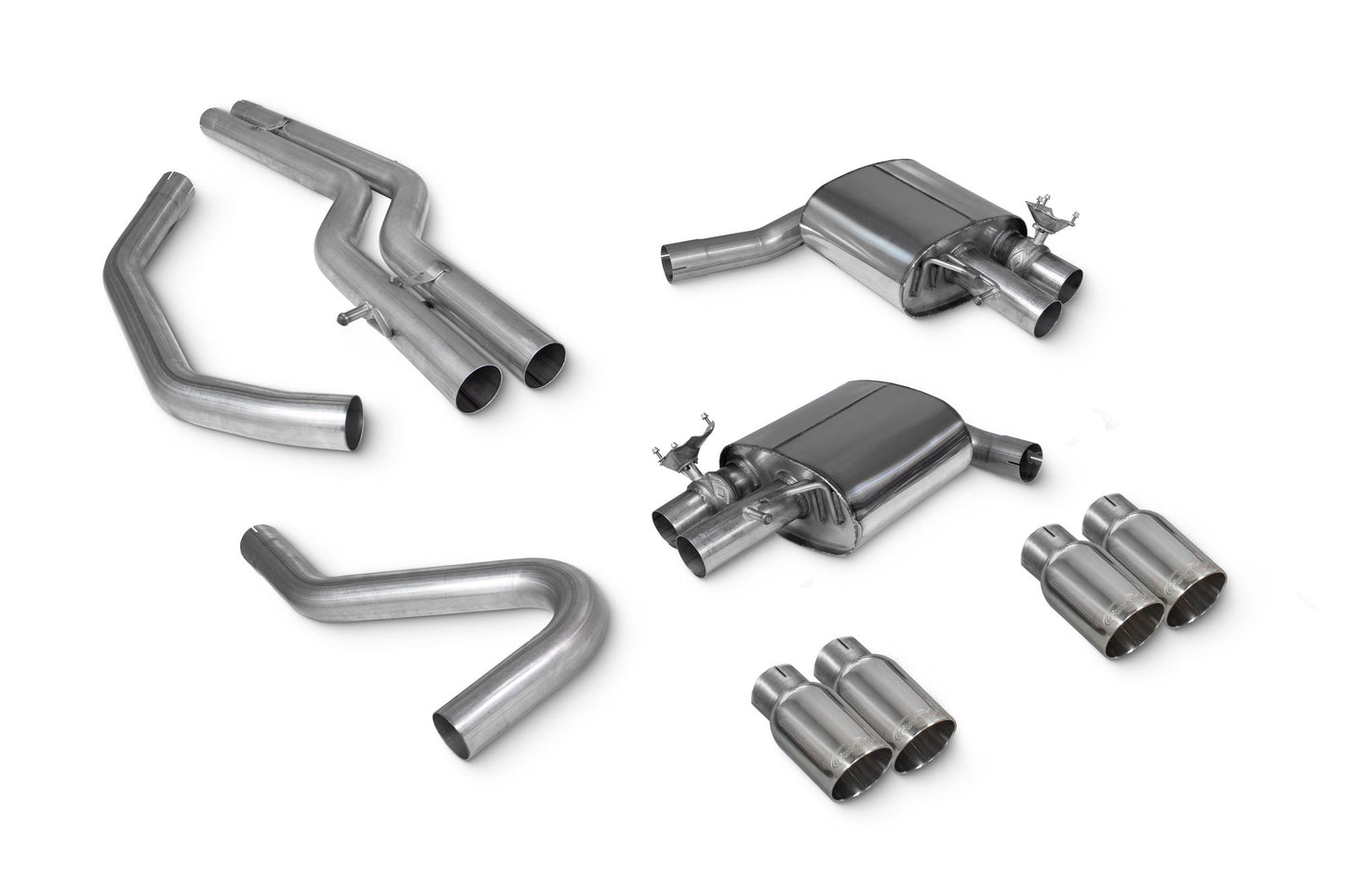 Scorpion Audi Audi S4 B9 Quattro 3.0T V6 Avant, Saloon/Sedan. Non GPF Models (SAUS088) – billede 3
