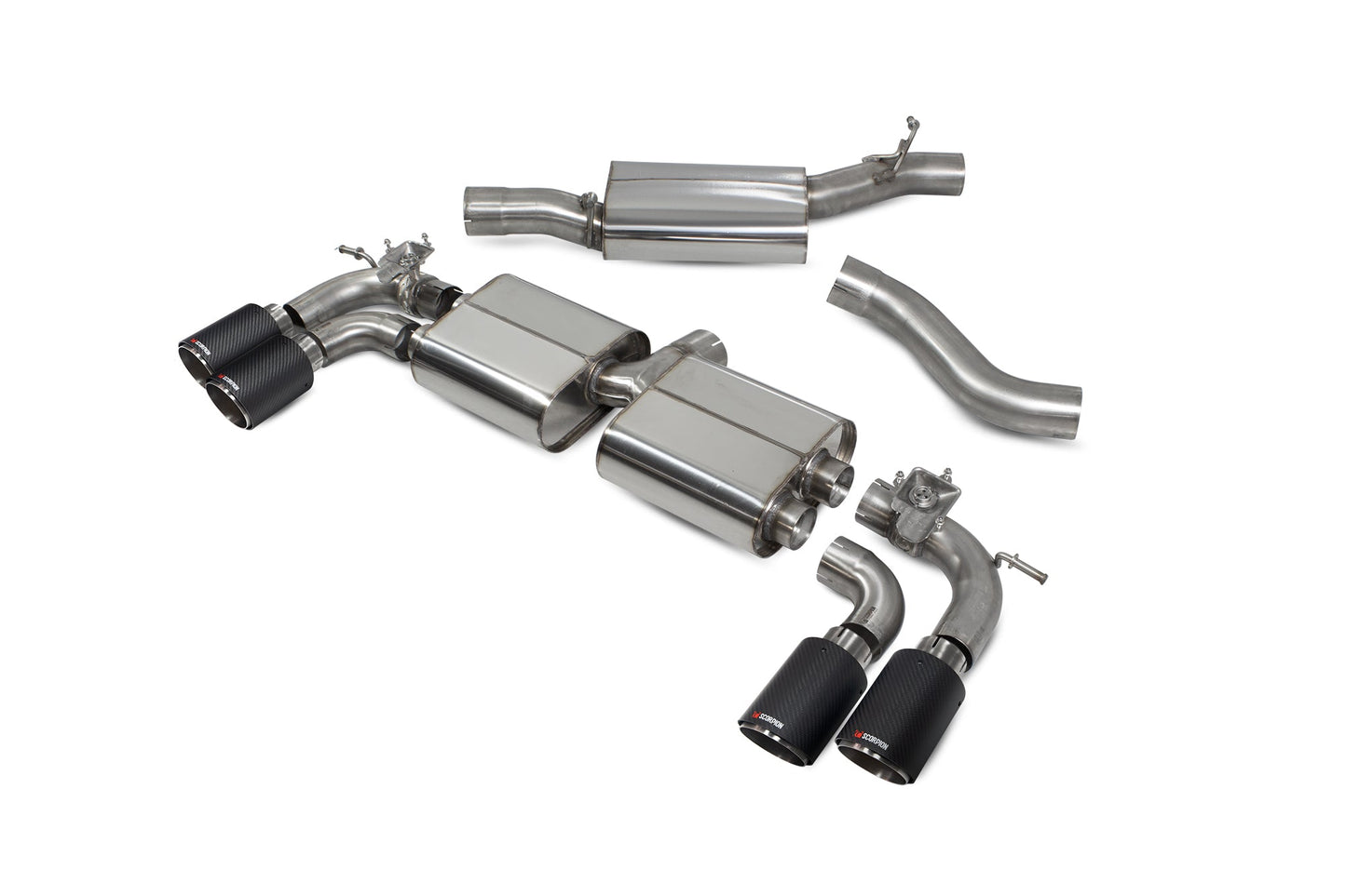 Scorpion Volkswagen Golf R MK7.5 Facelift GPF & Non GPF Models (SVW054CF) – billede 2