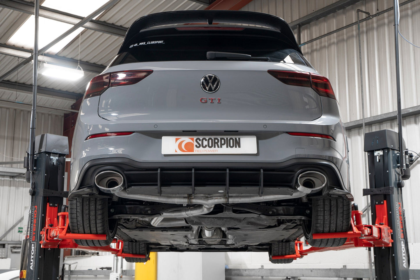 Scorpion Volkswagen Golf MK8 / MK 8.5 GTi Clubsport (SVW070) – billede 3