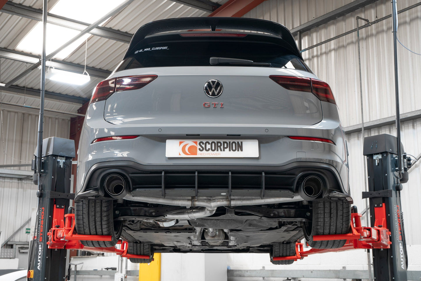 Scorpion Volkswagen Golf MK8 / MK 8.5 GTi Clubsport (SVWS069CF) – billede 3