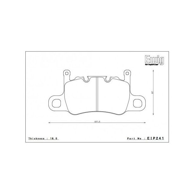 Endless Brake Pads EIP241