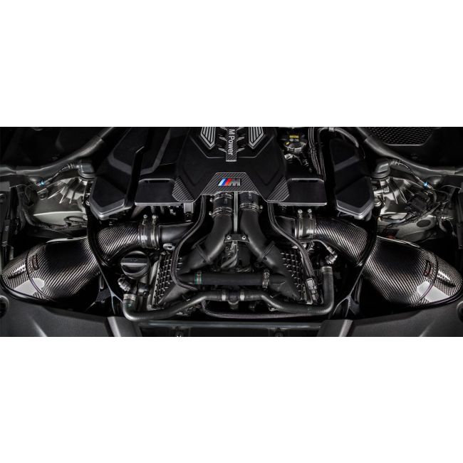 BMW F9X M5/M8 Eventuri Black Carbon intake with shrouds