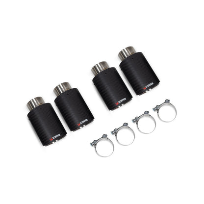 S3 2.0T 8V Quad 100mm carbon fibre Ascari trim