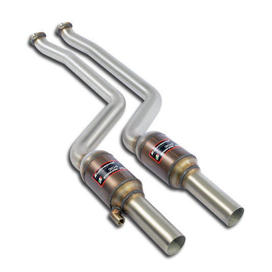 Front exhaust Right - Left with Metallic catalytic converter 200CPSI