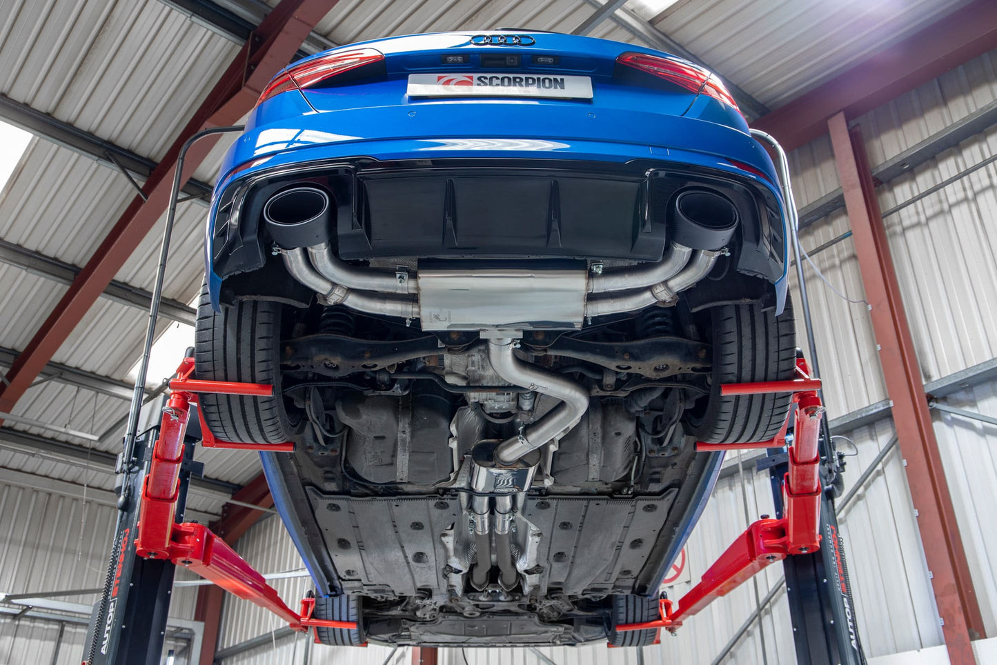 Scorpion Audi RS3 8V Facelift (GPF models only) (SAU079CF) – billede 2