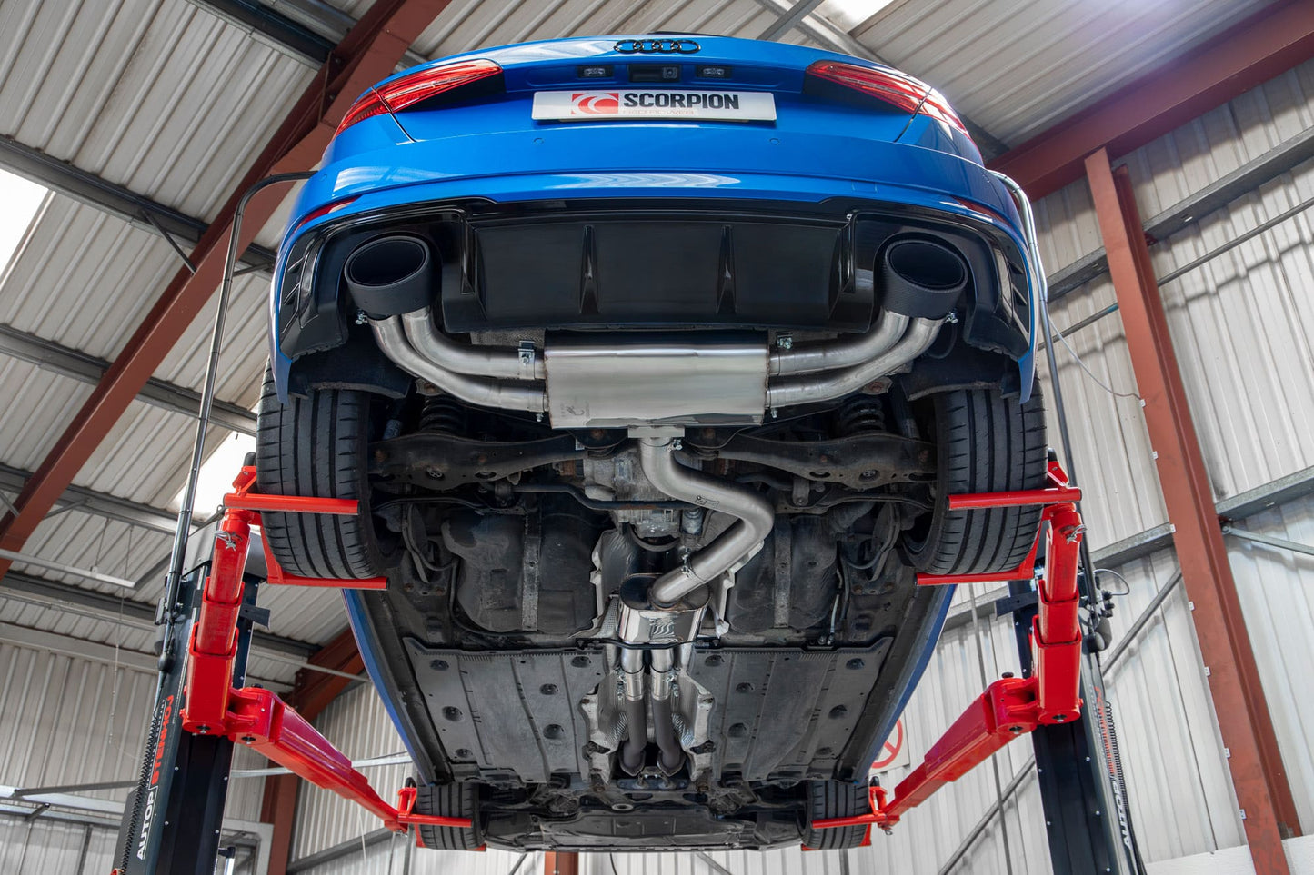 Scorpion Audi RS3 8V Facelift (GPF and non GPF models) (SAU080CF) – billede 2