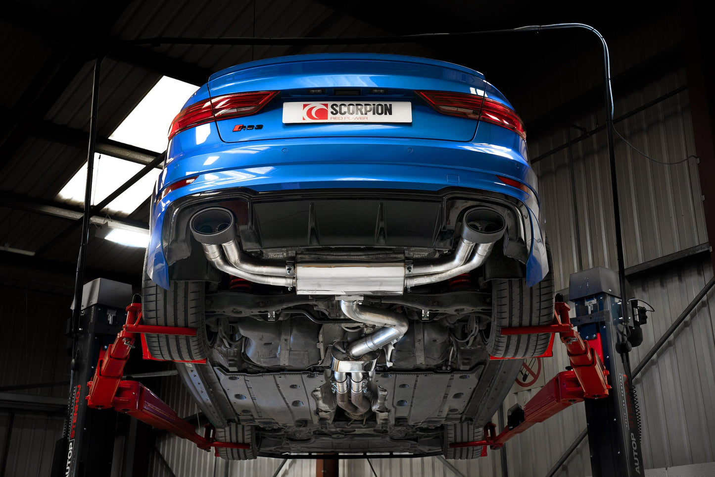 Scorpion Audi RS3 Saloon 8V (GPF and Non-GPF models) (SAU084CF) – billede 3