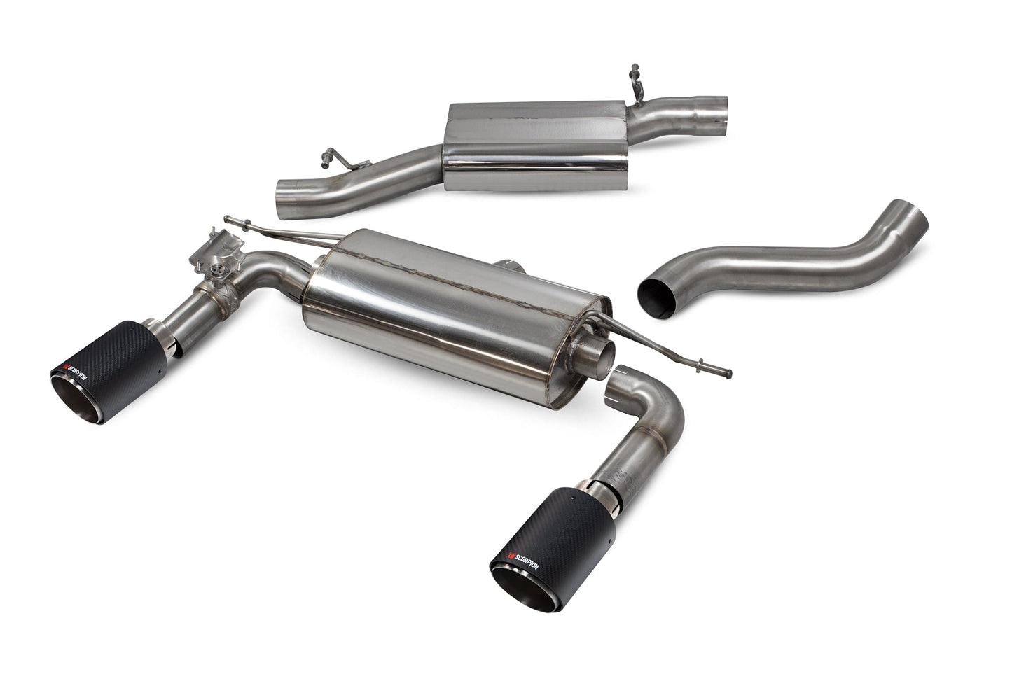 Scorpion Audi TT MK3 2.0 TFSi Quattro Coupe Non GPF Model Only (SAU085CF) – billede 2