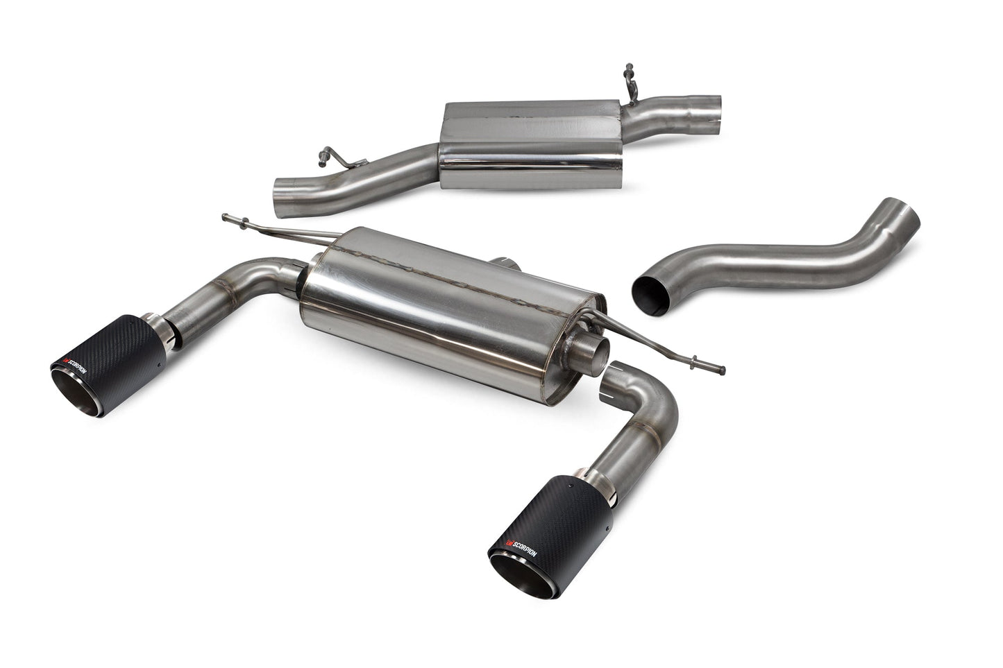 Scorpion Audi TT MK3 2.0 TFSi Quattro Coupe Non GPF Model Only (SAU086CF) – billede 2