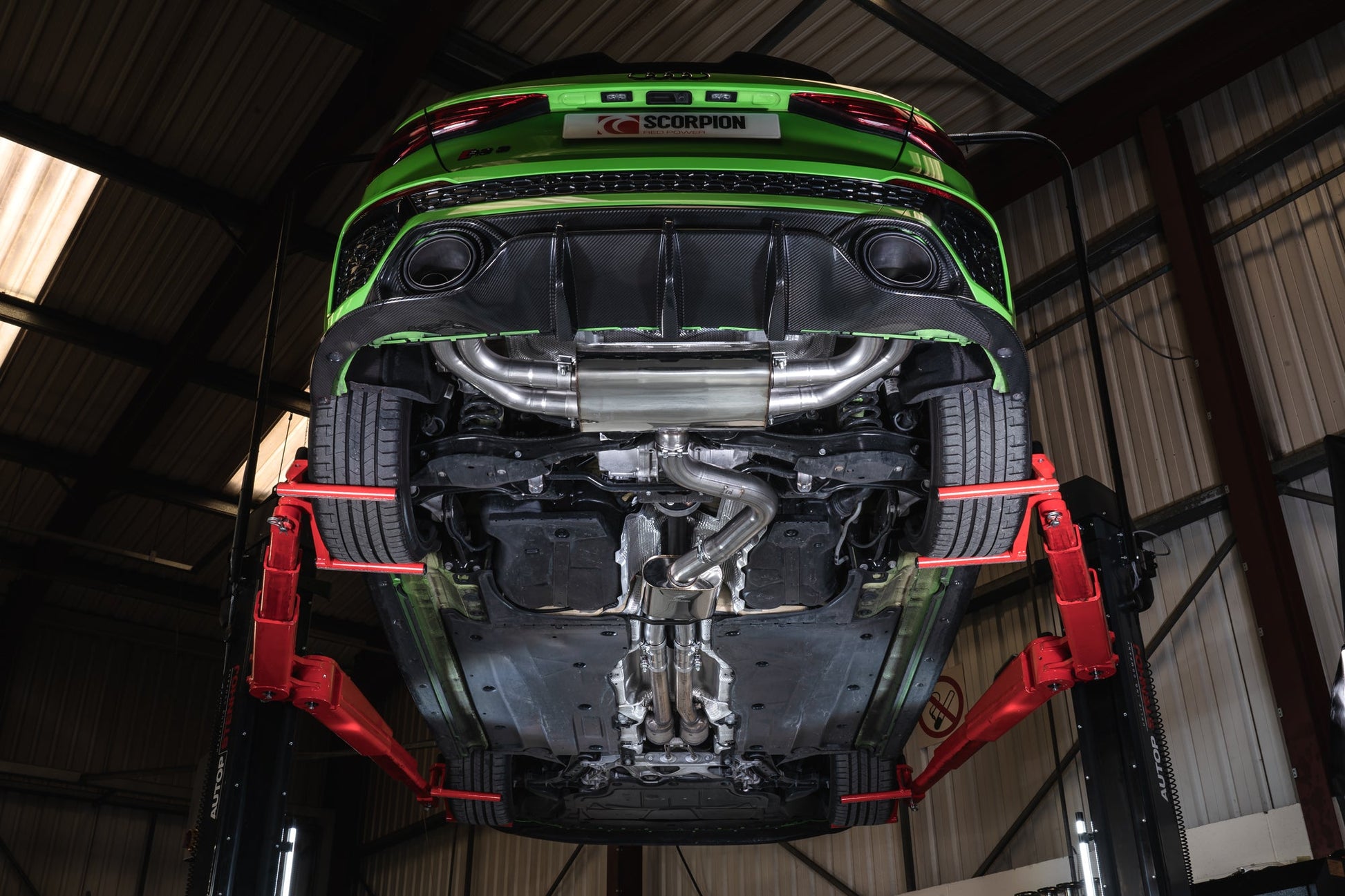 Scorpion Audi RS3 8Y Sportback (SAU124CF) – billede 3