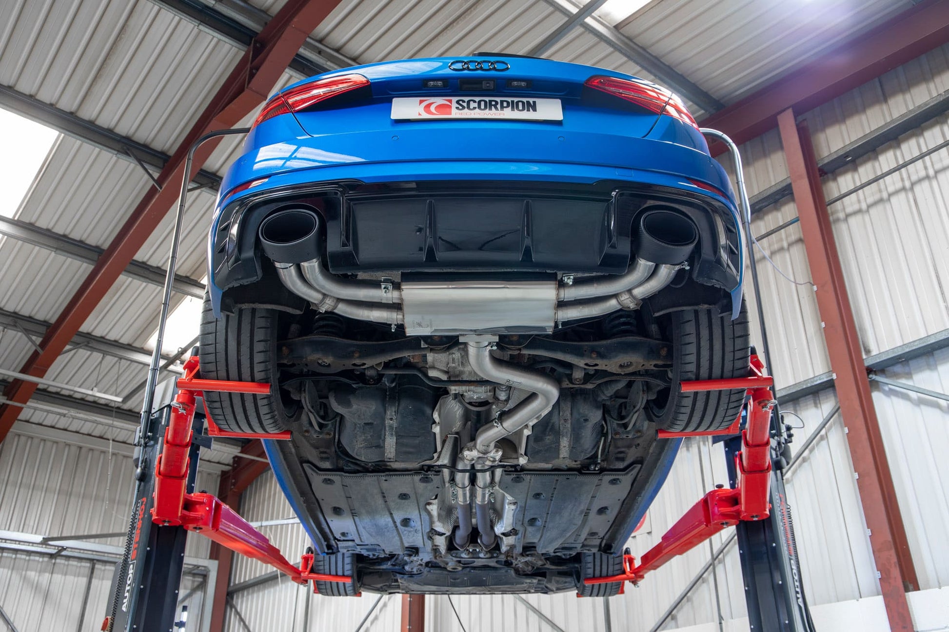 Scorpion Audi RS3 8V Facelift (GPF models only) (SAUS079CF) – billede 2