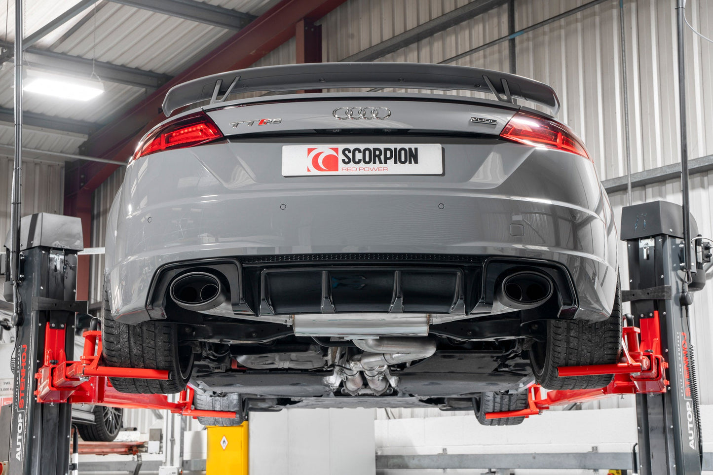 Scorpion Audi TTRS MK3 Coupe (GPF models only) (SAUS082CF) – billede 3