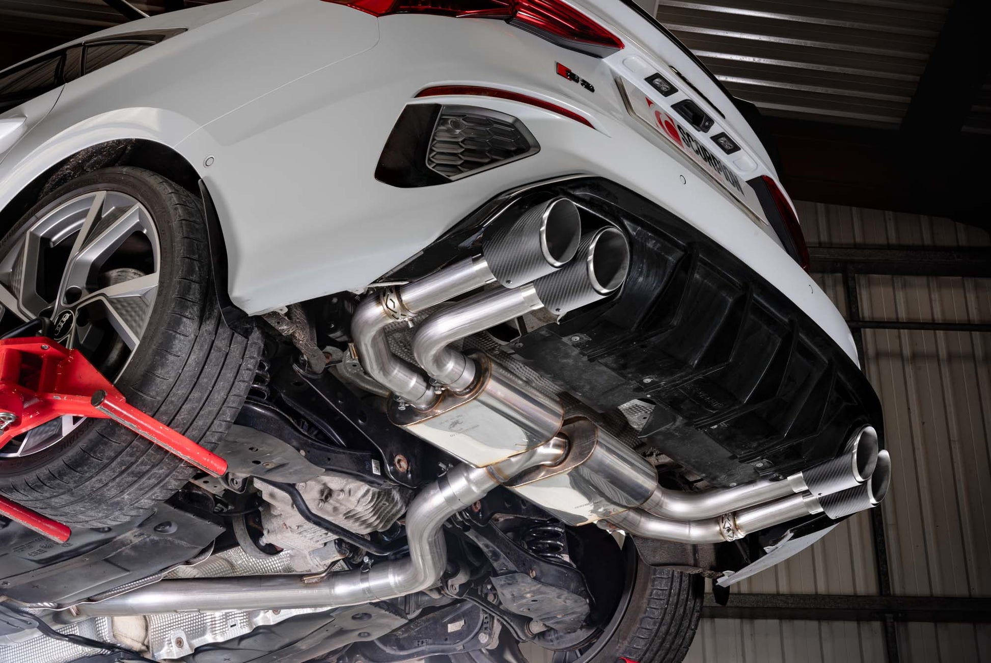 Scorpion Audi S3 8Y Sportback (SAUS093CF) – billede 2