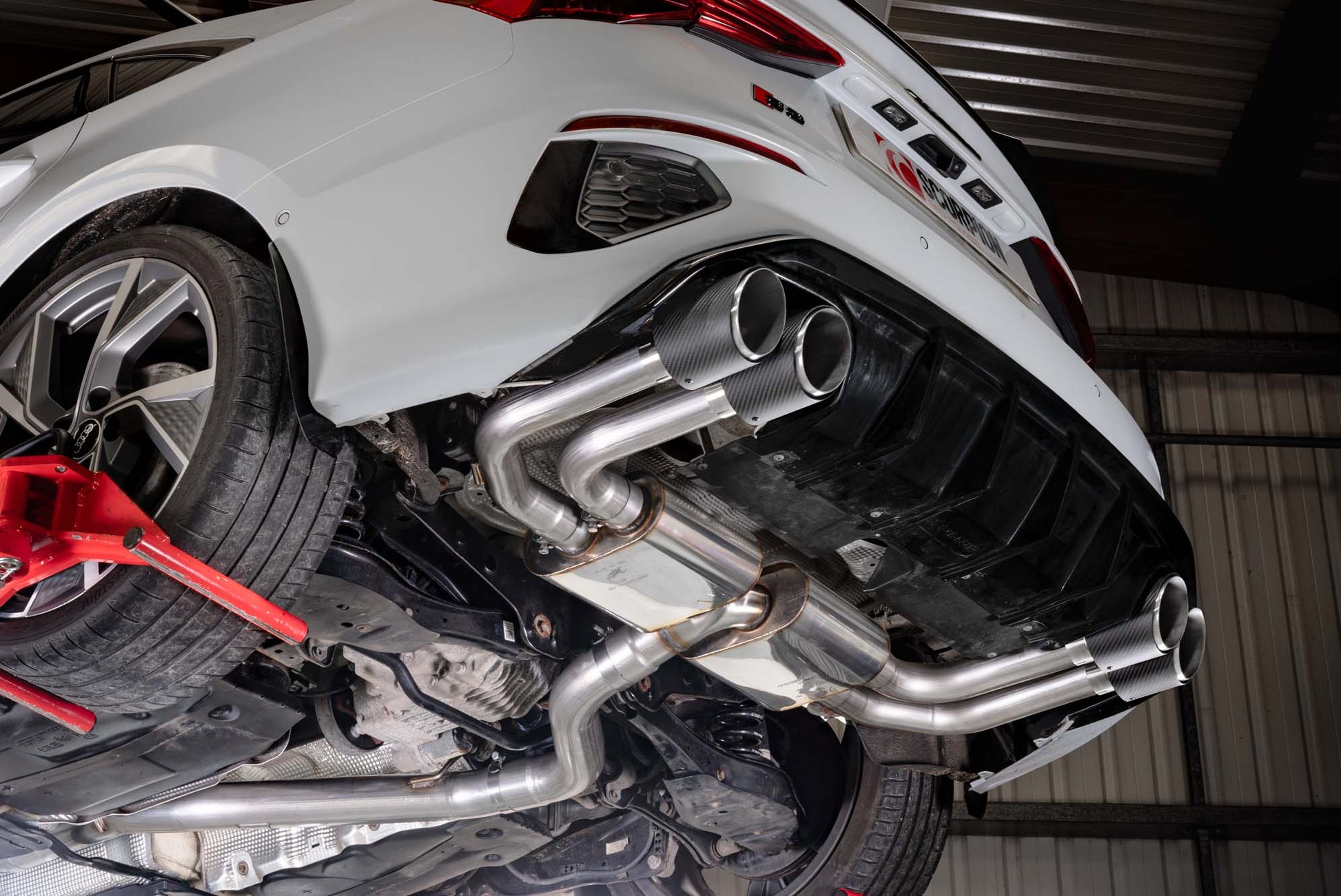 Scorpion Audi S3 8Y Sportback (SAUS094CF) – billede 2