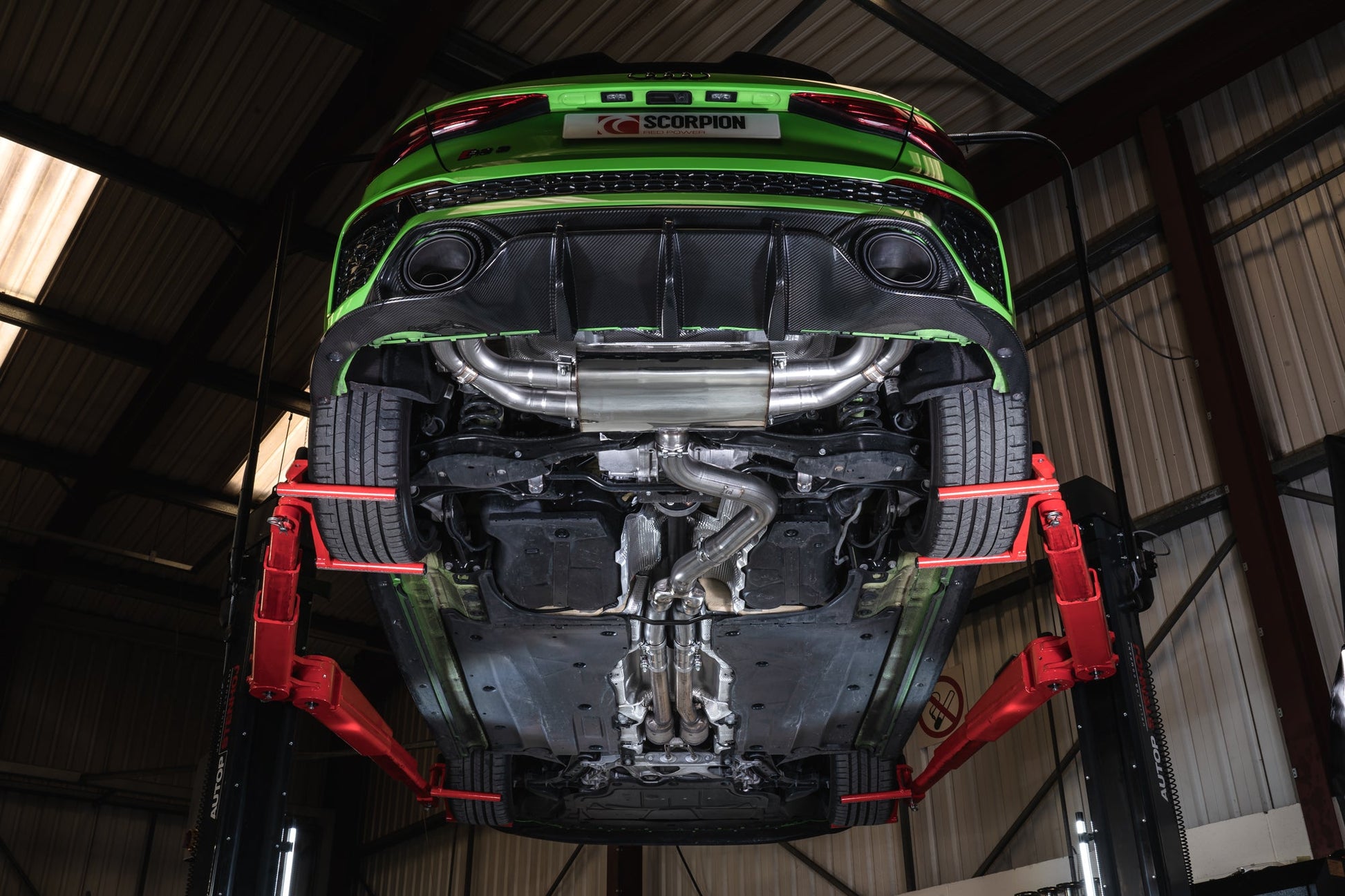 Scorpion Audi RS3 8Y Sportback (SAUS123CF) – billede 3