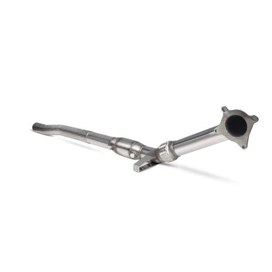 S3 2.0T 8P Quattro Downpipe with a high flow sports cat