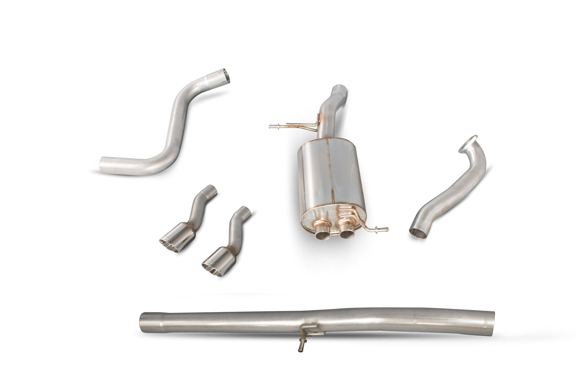 Scorpion Ford Fiesta Ecoboost 1.0T 100,125 & 140 PS (Zetec S rear valance required) (SFDS078ECO) – billede 2