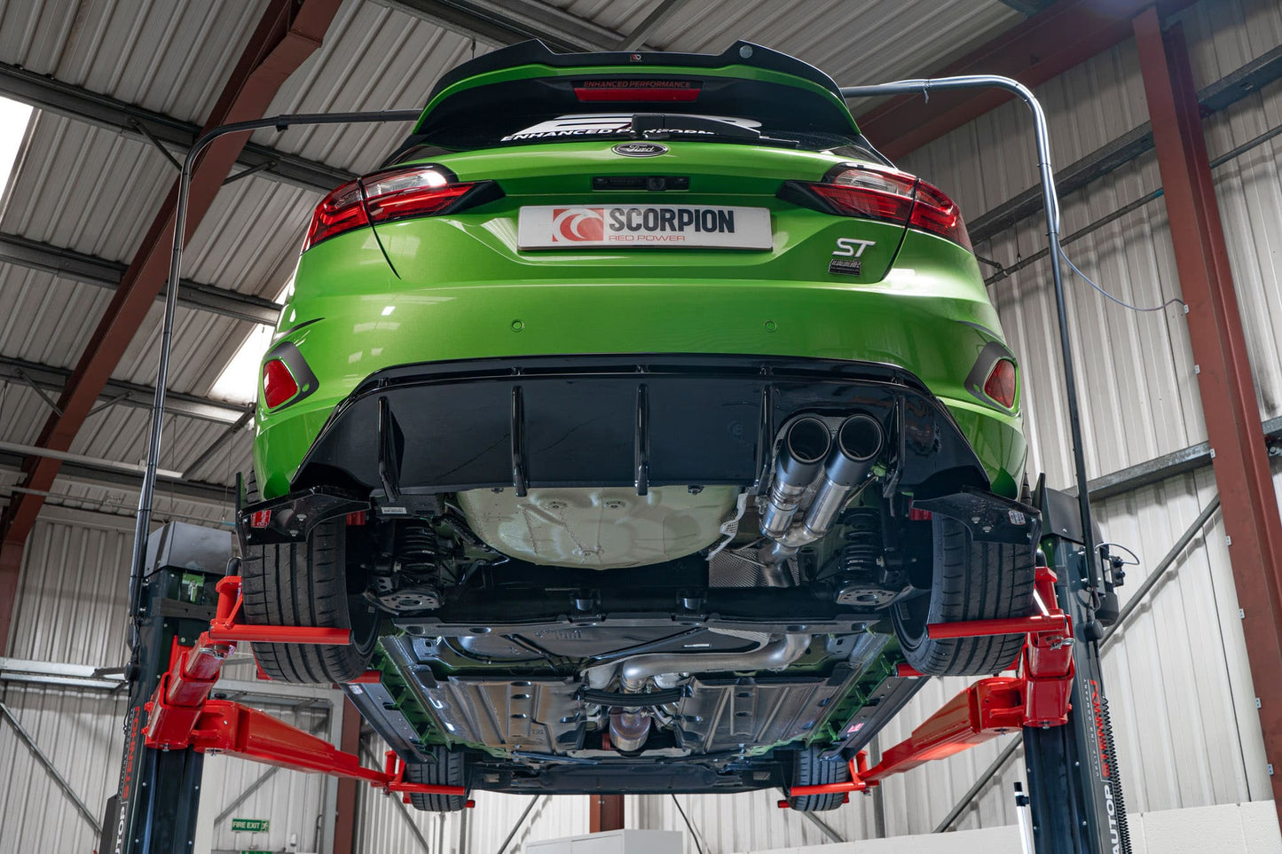 Scorpion Ford Fiesta ST MK8 (Pre September 2020) (SFDS105CF) – billede 2