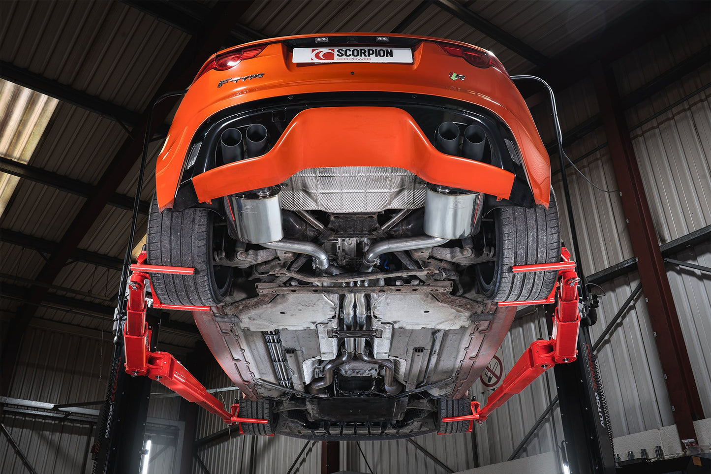 Scorpion Jaguar F Type R 5.0 Coupe & Convertible, rear wheel drive & all wheel drive (SJG001C) – billede 3
