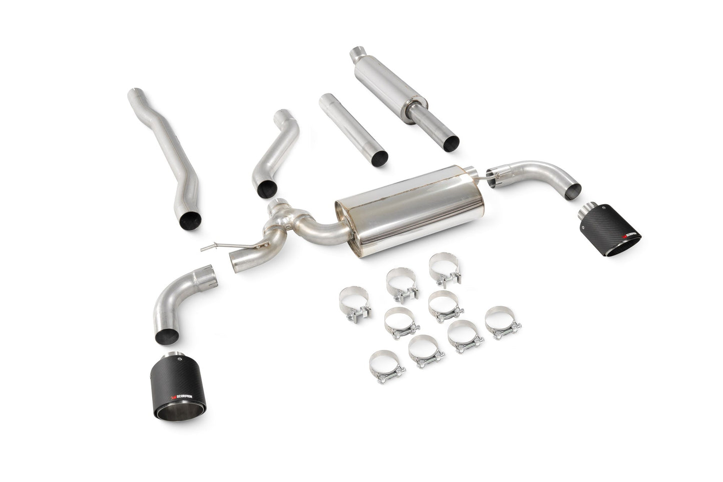 Scorpion Mini Clubman F54 Cooper S Non GPF Models (SMN029CF) – billede 2