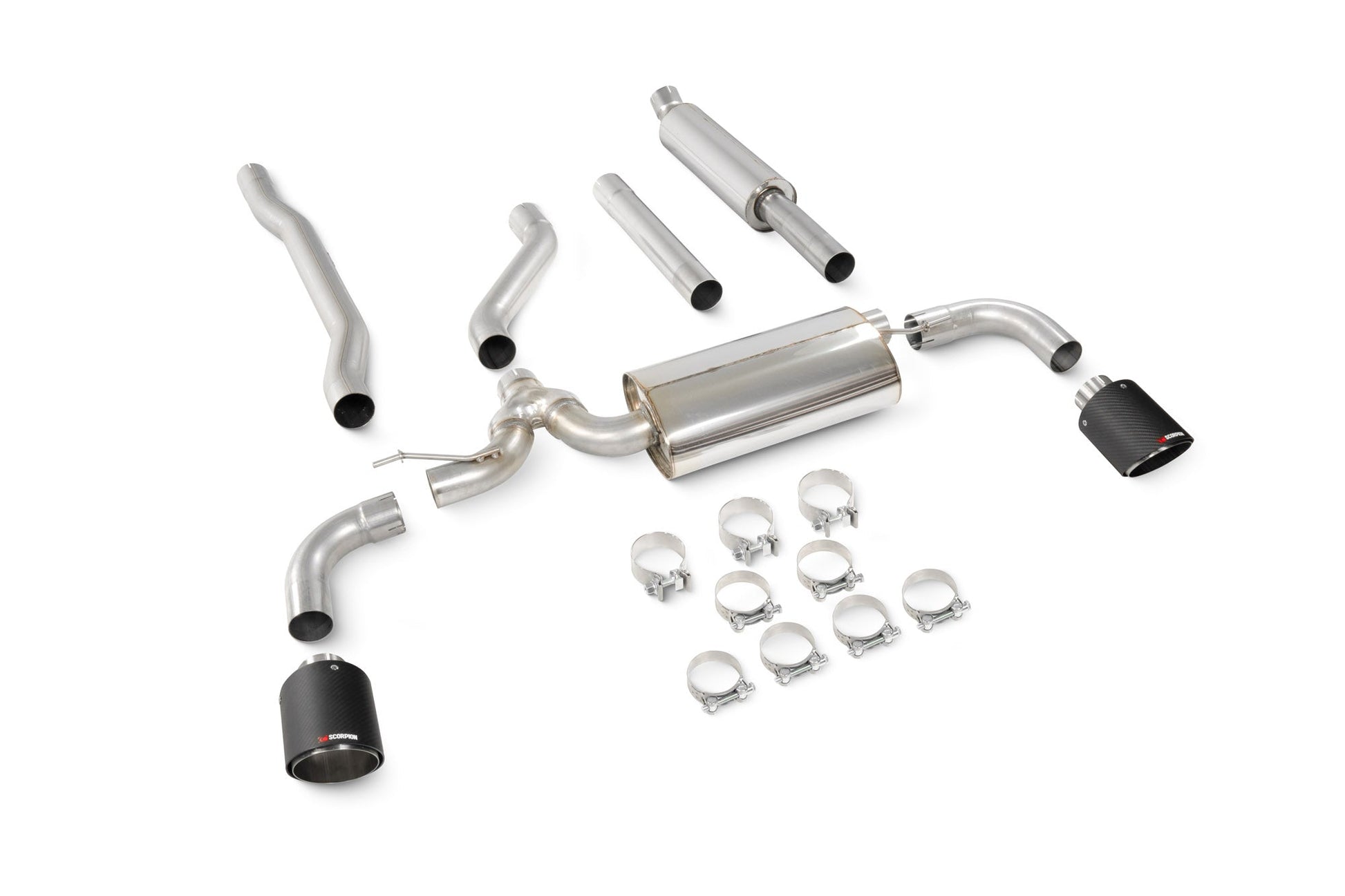 Scorpion Mini Clubman F54 Cooper S Non GPF Models (SMN029CF) – billede 2