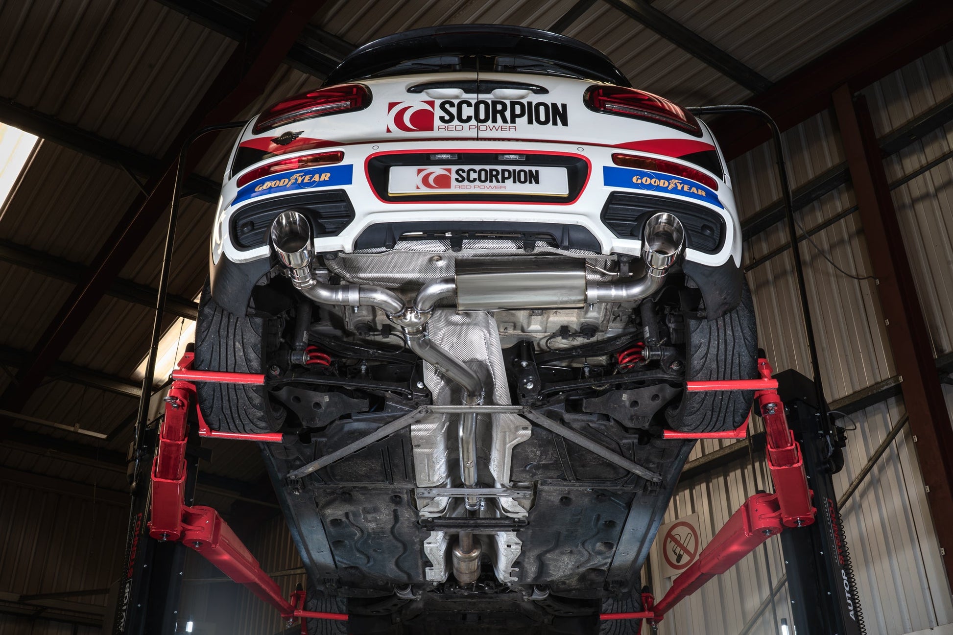 Scorpion Mini Clubman F54 Cooper S 19-On Excludes JCW and ALL4 models (SMN034) – billede 3