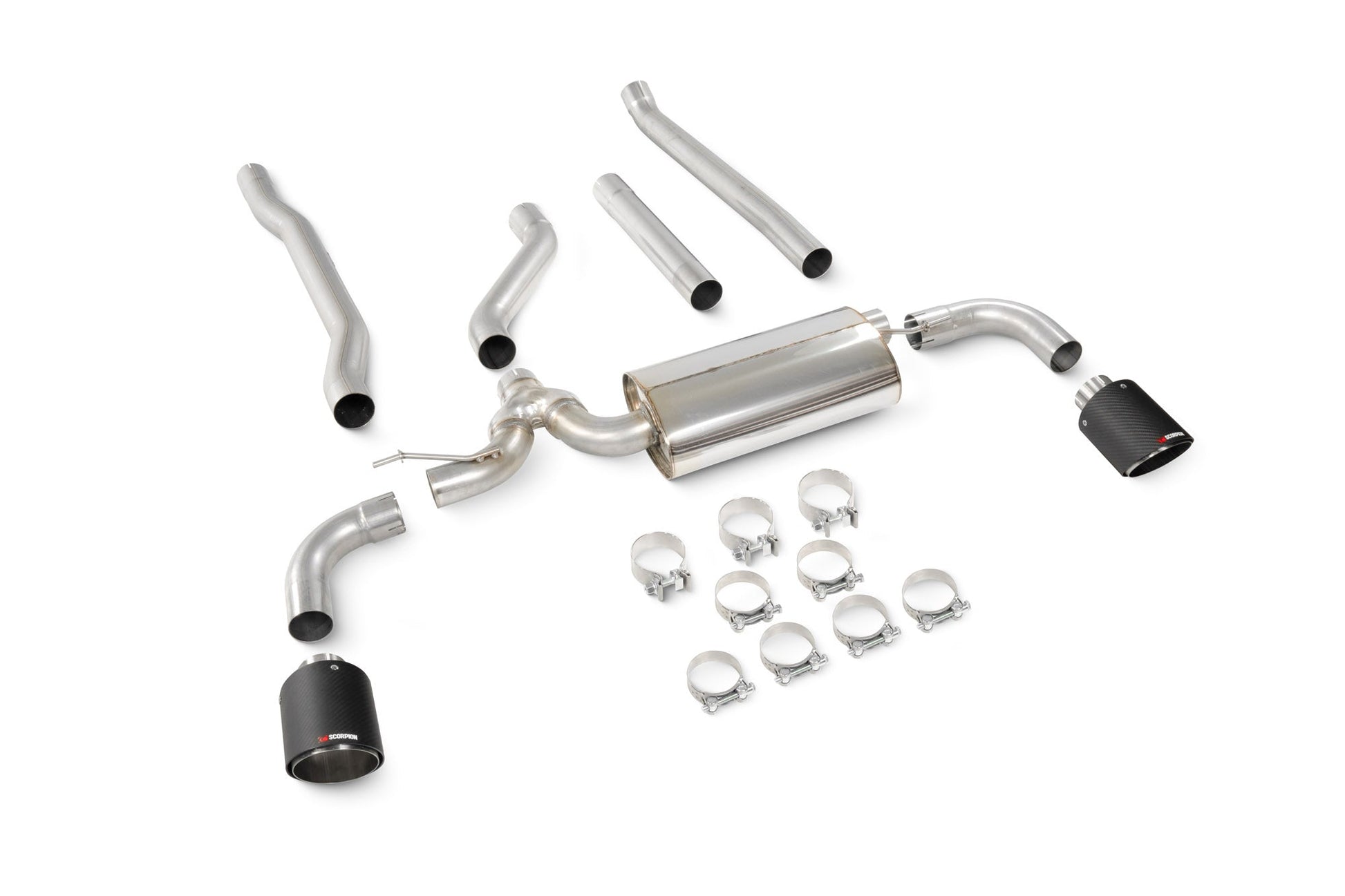 Scorpion Mini Clubman F54 Cooper S Non GPF Models (SMNS029CF) – billede 2