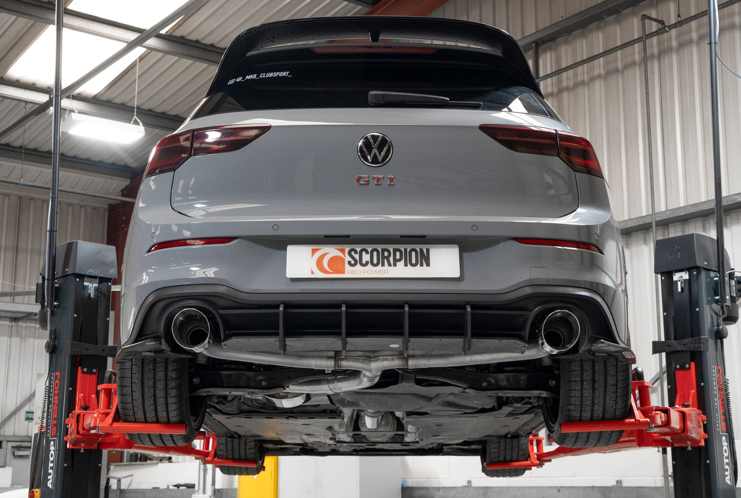 Scorpion Volkswagen Golf MK8 / MK 8.5 GTi Clubsport (SVW069D) – billede 3