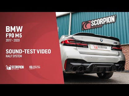 Scorpion BMW F90 M5 (Pre & Post LCI) (SBM114CF) – video