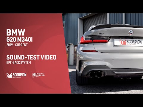 Scorpion BMW G20 & G21 M340i xDrive (SBM110DC) – video