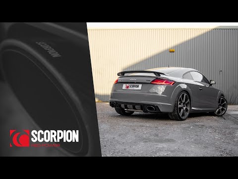 Scorpion Audi TTRS MK3 Coupe (GPF and non GPF models) (SAU082CF) – video