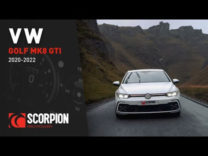 Scorpion VAG Golf GTI MK8 / MK8.5 & Clubsport, CUPRA Leon 245 / Leon 300 VZ3 (SVWX064) – video