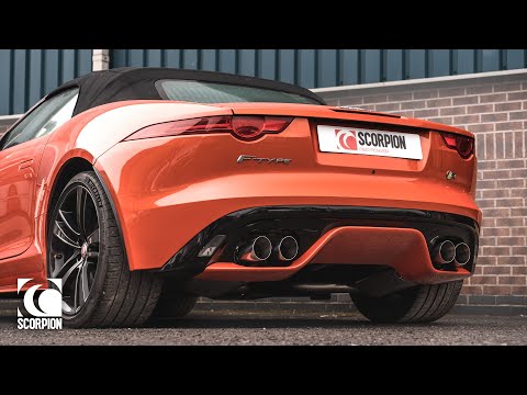 Scorpion Jaguar F Type R 5.0 Coupe & Convertible, rear wheel drive & all wheel drive (SJG001C) – video