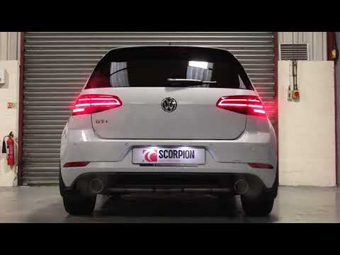 Scorpion Volkswagen Golf MK7.5 GTi Non GPF Model Only (SVWS056C) – video