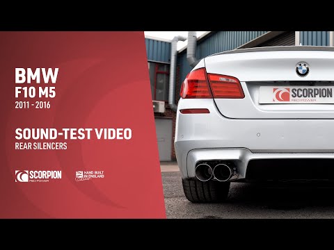 Scorpion BMW M5 F10 (SBMB111C) – video