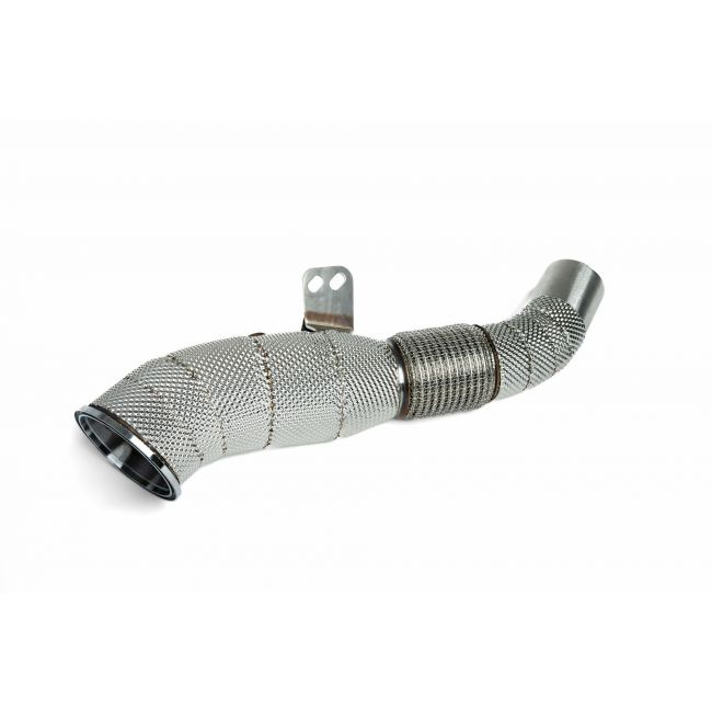 VRSF B58 Decat Downpipe with Heat Shield