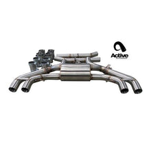 AA X3M X4M valved axle-back rear exhaust
